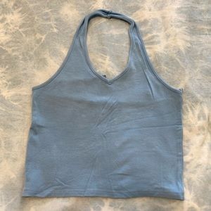 Garage halter crop top 🦋